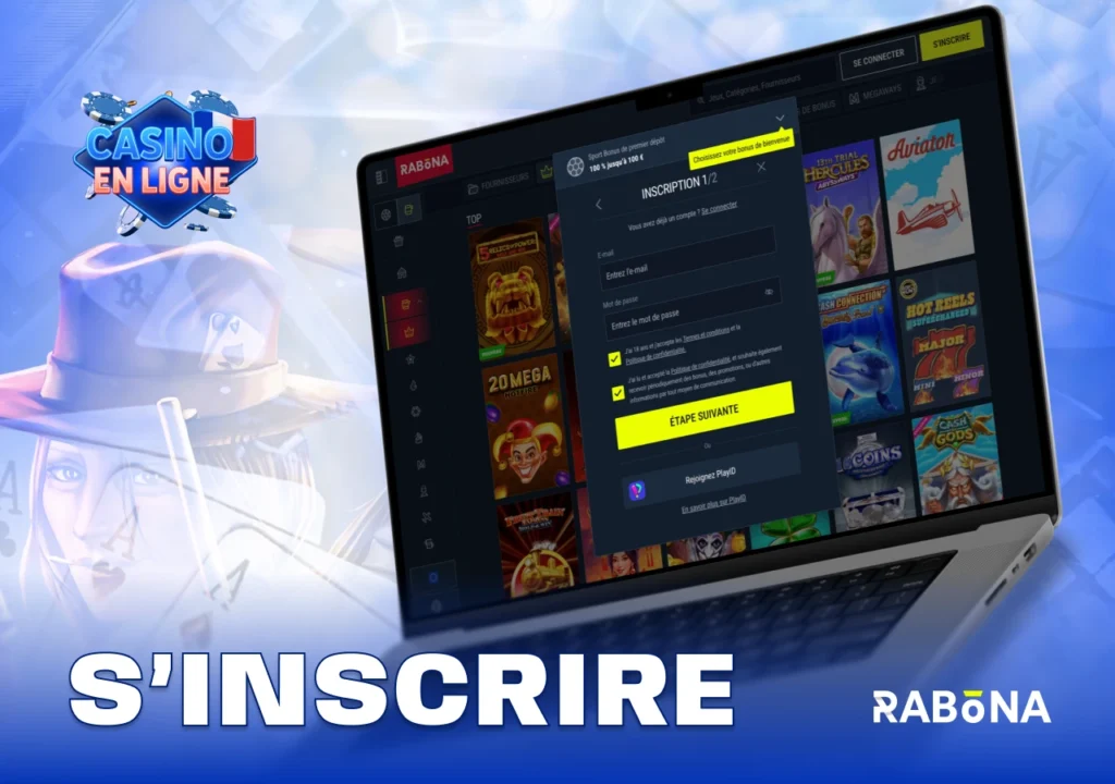 Instructions pas à pas pour créer un compte de joueur