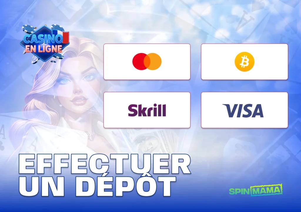 Options de paiement et méthodes de dépôt sécurisées