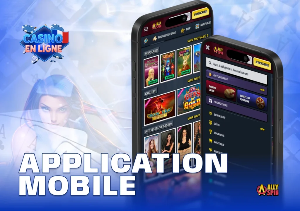 Jouer facilement aux jeux AllySpin via l’application mobile sur Android et iOS