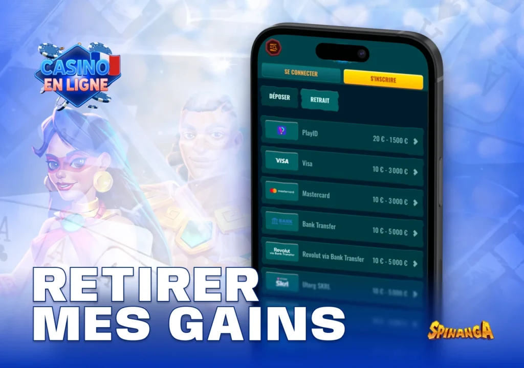 Méthodes fiables pour retirer ses gains en ligne