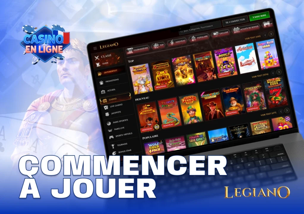 Débutant découvrant comment jouer à des jeux de casino en ligne