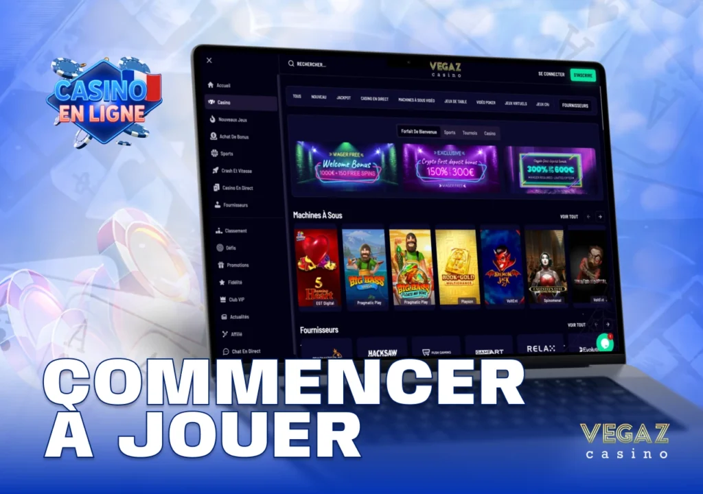 Guide Vegaz Casino pour accéder aux jeux, explorer catégories et profiter d’une interface intuitive