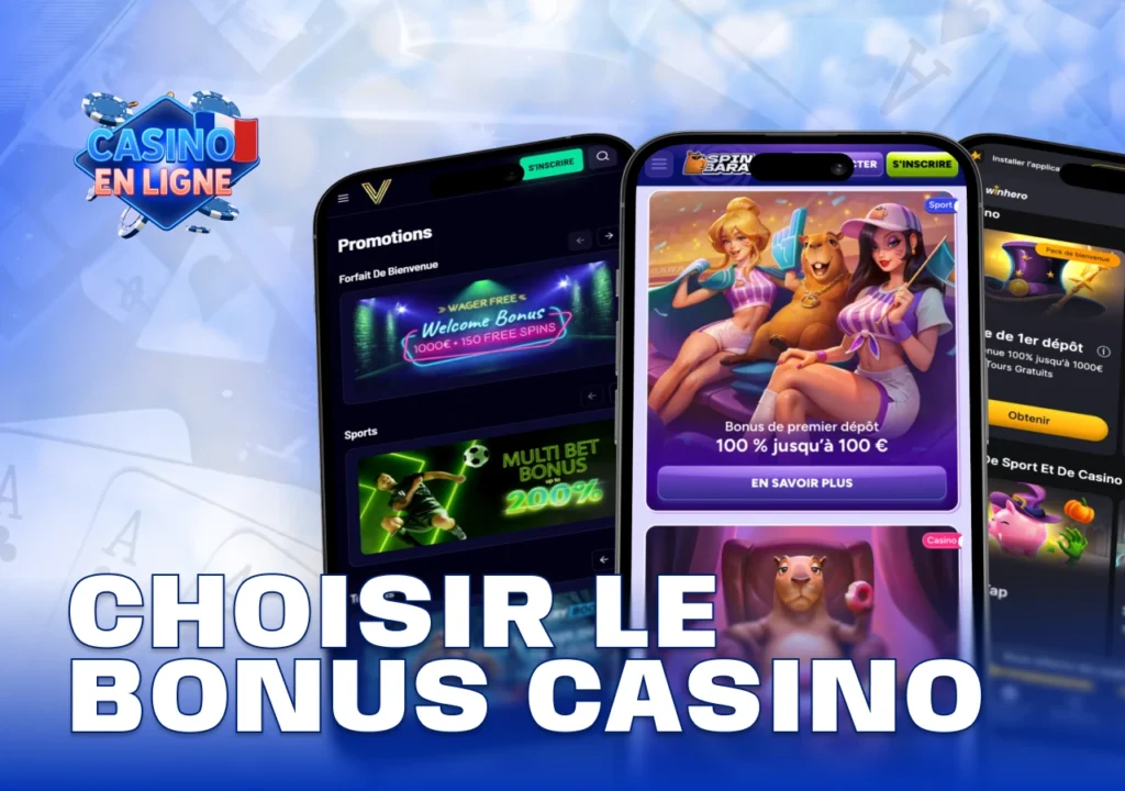 Conseils pour sélectionner le meilleur bonus casino en fonction des types, conditions et avantages offerts