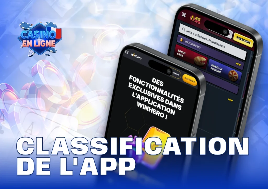 Critères de classement des meilleures applications de casino : sécurité, diversité, rapidité et design