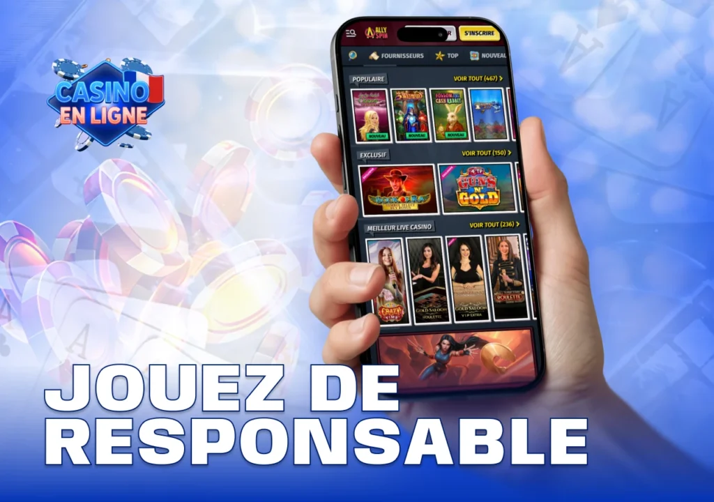 Recommandations sur le jeu responsable via applications de casino, outils de contrôle et limites de mise