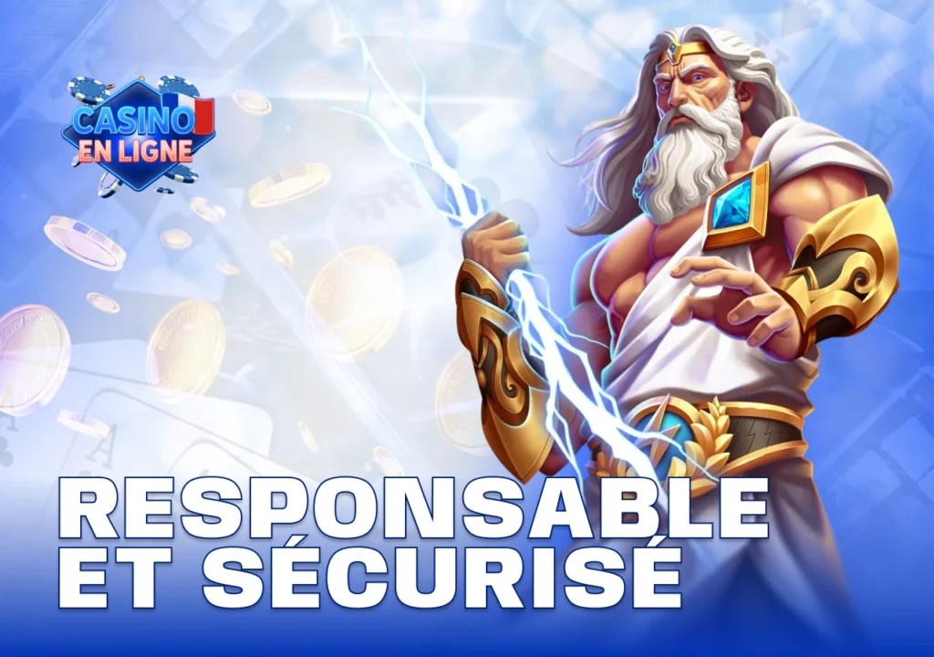 Informations sur la prévention du jeu excessif, limites de dépôt et outils de contrôle du comportement