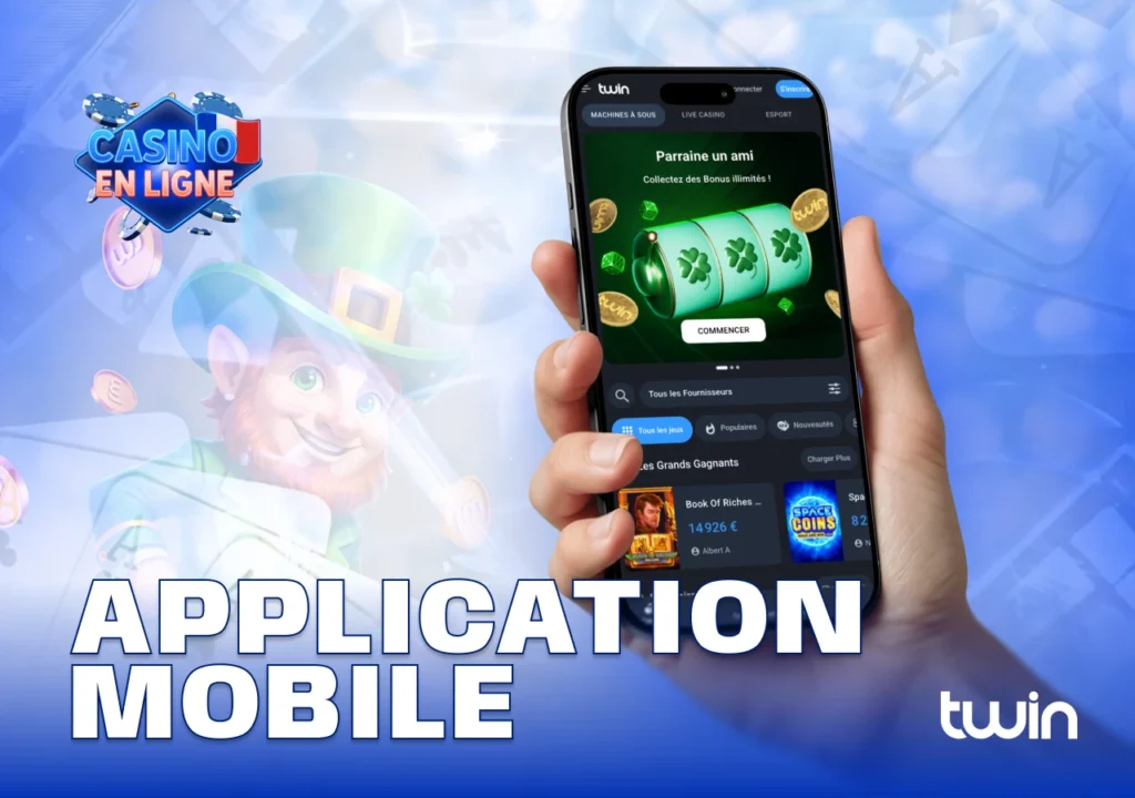 Application mobile optimisée, interface fluide, compatibilité Android / iOS et synchronisation du compte joueur